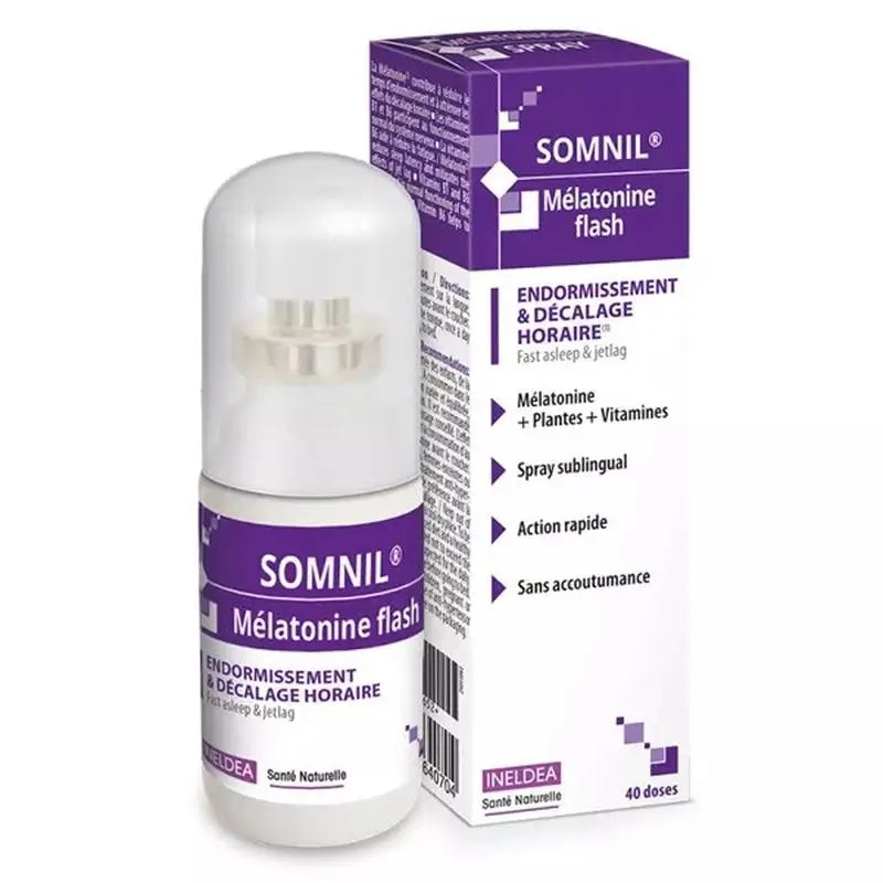Ineldea Melatonight Desfase Horario Spray 40Dias 20Ml.