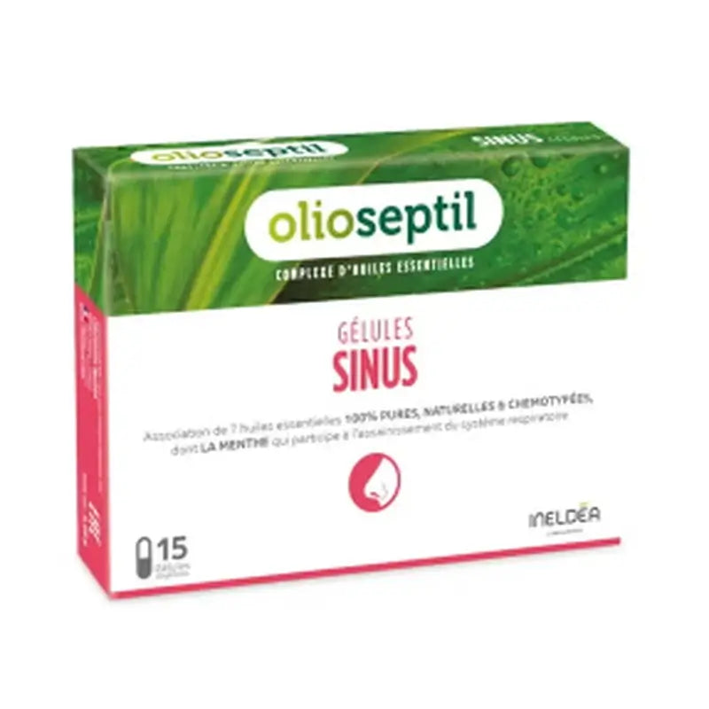 Ineldea Olioseptil Sinus 15 Cápsulas