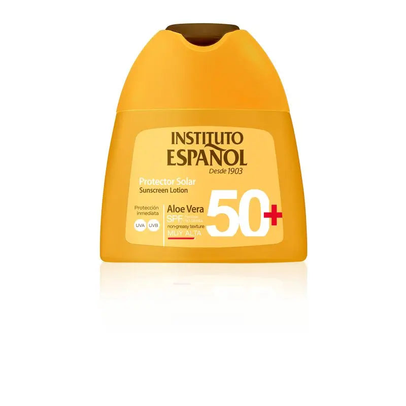 Instituto Español Protección Solar Aloe Vera Spf50+ Loción 100Ml