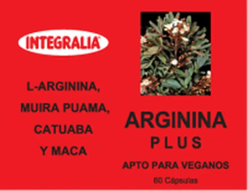Integralia Arginina Plus, 60 Cápsulas