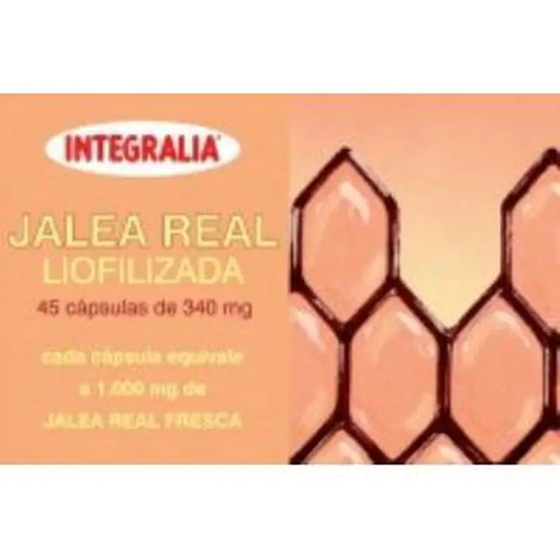 Integralia Jalea Real Liofilizada 300Mg. 45 Cápsulas