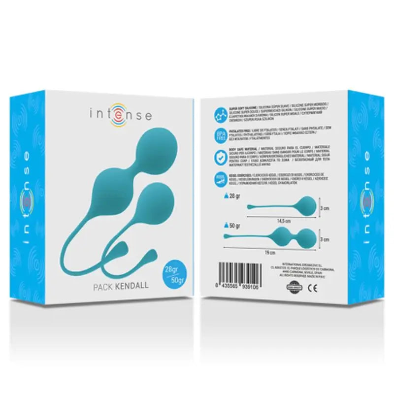 Intense Health & Fun Bolas Kegel Pack Kendall Azul