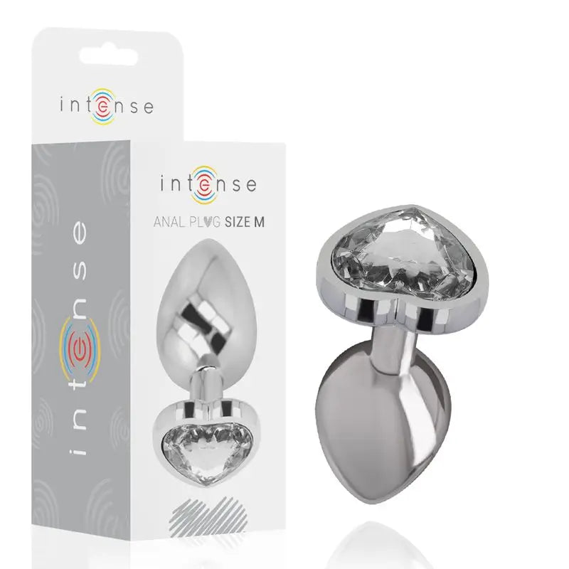 Compra Intense Plug Anal Metal Aluminio Corazn Blanco Talla M al mejor precio. Compra Intense Plug Anal Metal Aluminio Corazn Blanco Talla M al mejor precio.