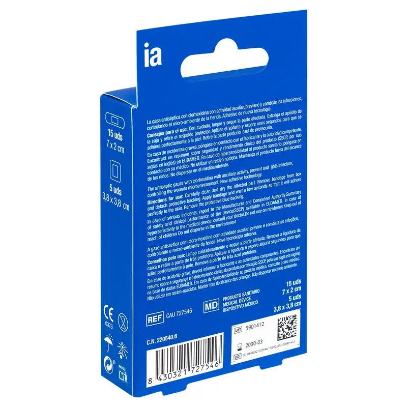 Interapothek Apósitos Aqua Surtido, 20 unidades