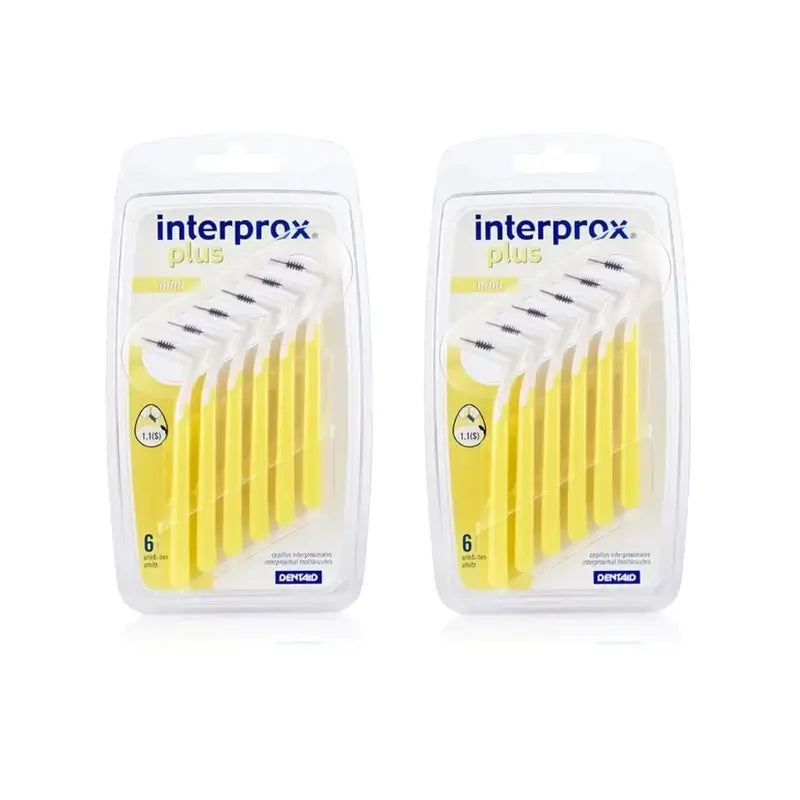 Interprox Plus Cepillo Dental Interproximal Mini, 2X6 Unidades