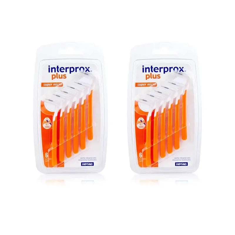 Interprox Plus Cepillo Dental Interproximal Super Micro 2X6 Unidades