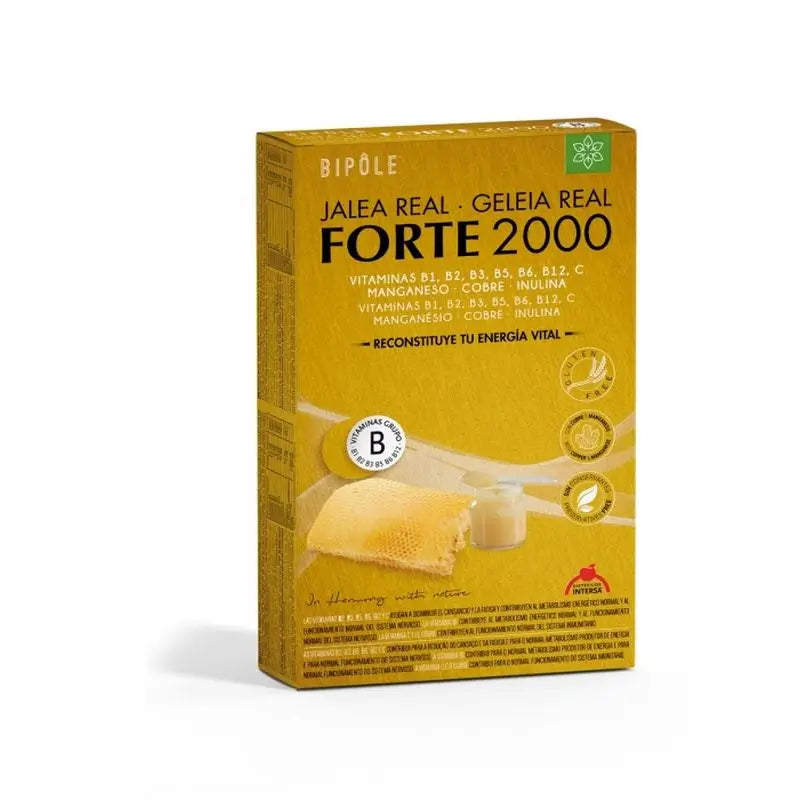 Intersa Bipole Jalea Real Forte 2000 , 20 ampollas