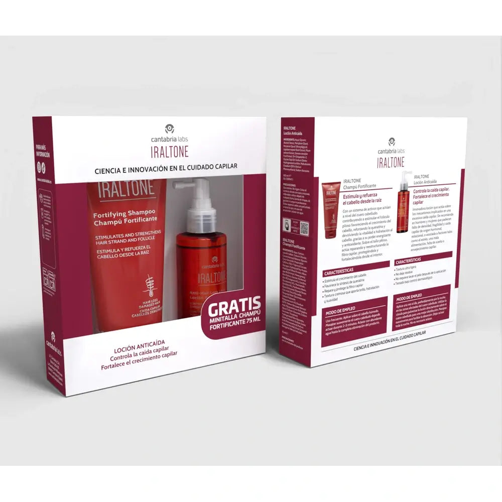 Iraltone Loción + Champú Fortificante Minitalla 75 Ml Regalo