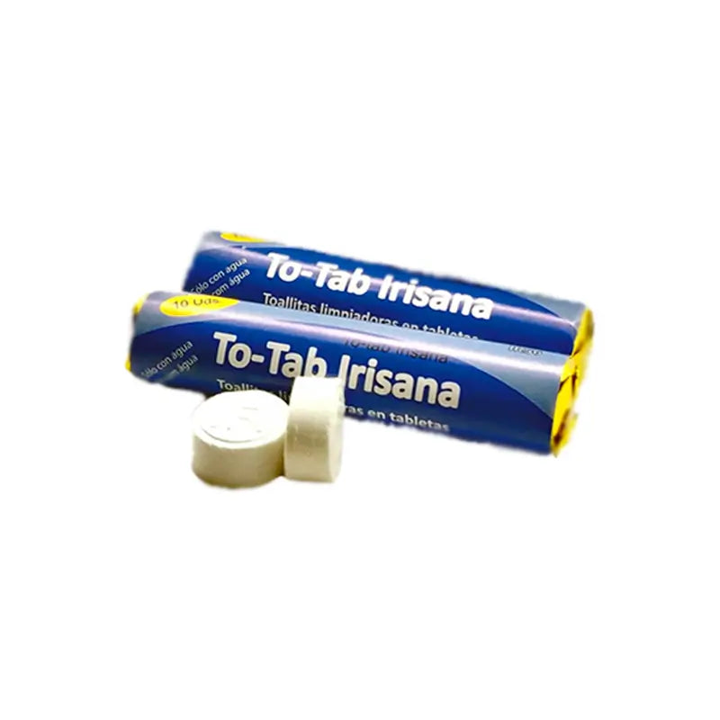 Irisana To-Tab Toallitas Limpiadoras 10Uds. Ir56.21