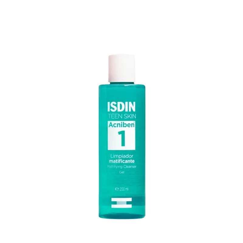 Isdin Acniben Gel Limpiador Matificante 200 ml