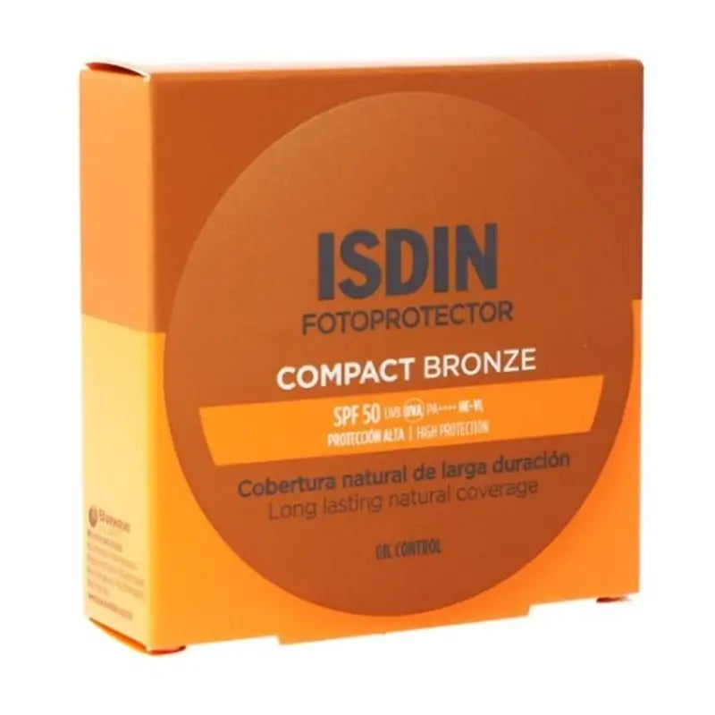 Isdin Fotoprotector Compacto Bronze Spf50 , 10 g