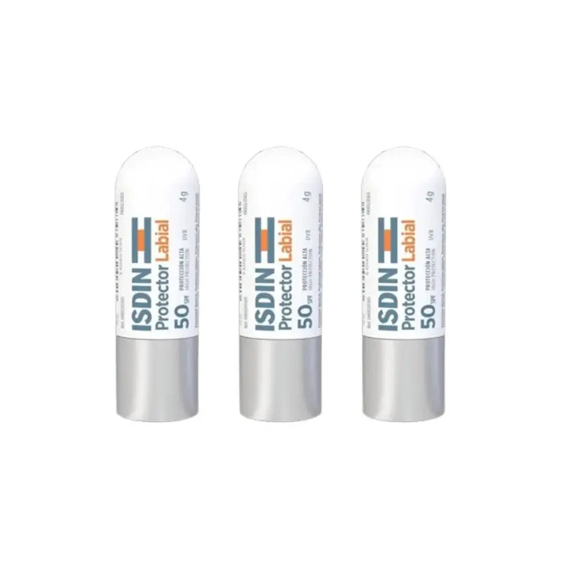 Isdin Protector Labial Spf50+, 3X4 Gr