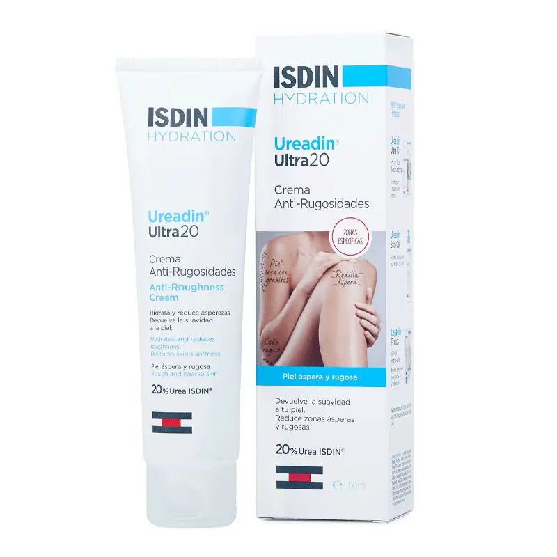 Isdin Hydration Ureadin Ultra 20 Anti-Rugosidades Crema, 100 Ml