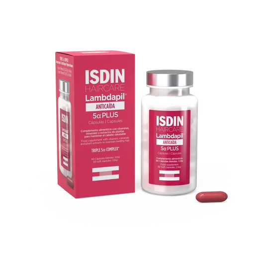 Isdin Lambdapil 5 Alfa Plus Cápsulas 60 Unidades