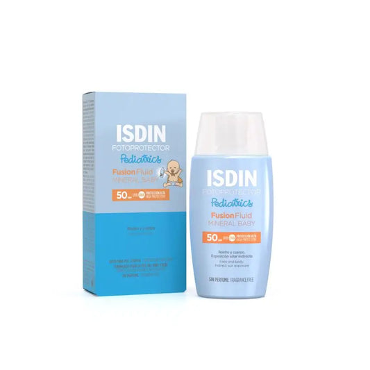 Isdin Pediatrics Fusion Fluid Mineral Baby Spf50 50Ml