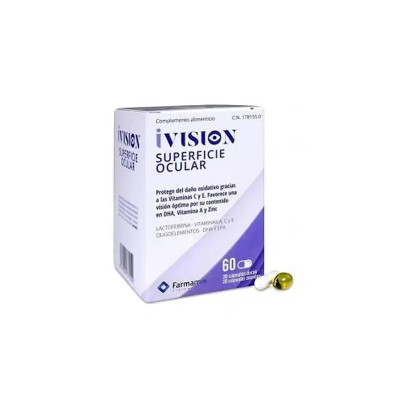 Ivision Superficie Ocular, 60 cápsulas