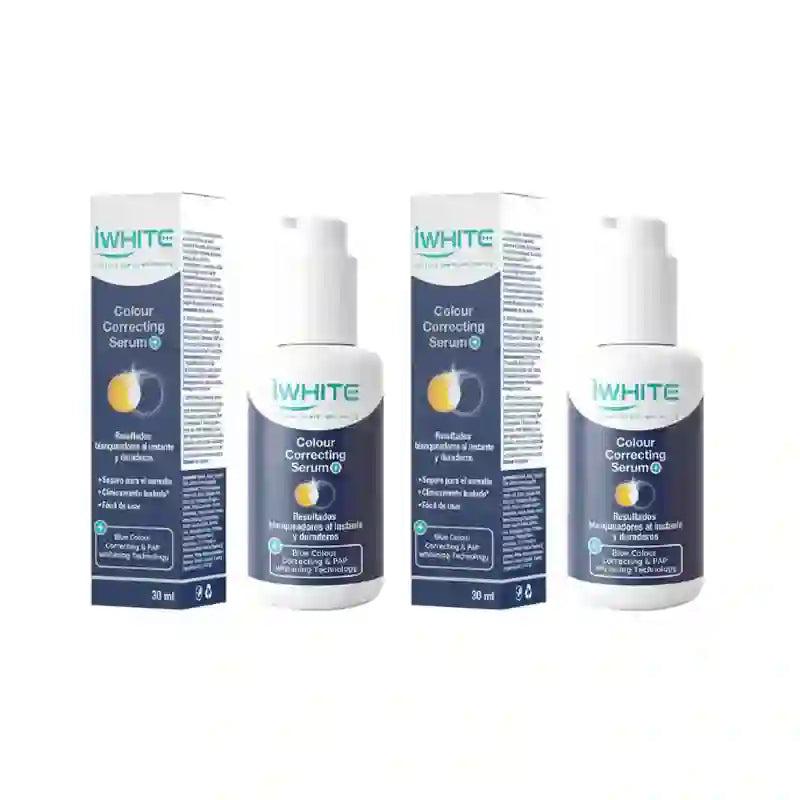 iWhite Colour Correcting Serum+, Pack de 2 x 30 ml