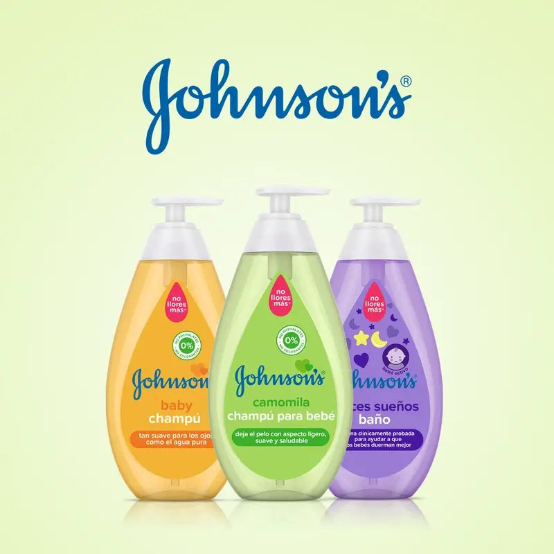 Johnson'S Baby Champú Camomila, Ideal Para Toda la Familia, 300 ml