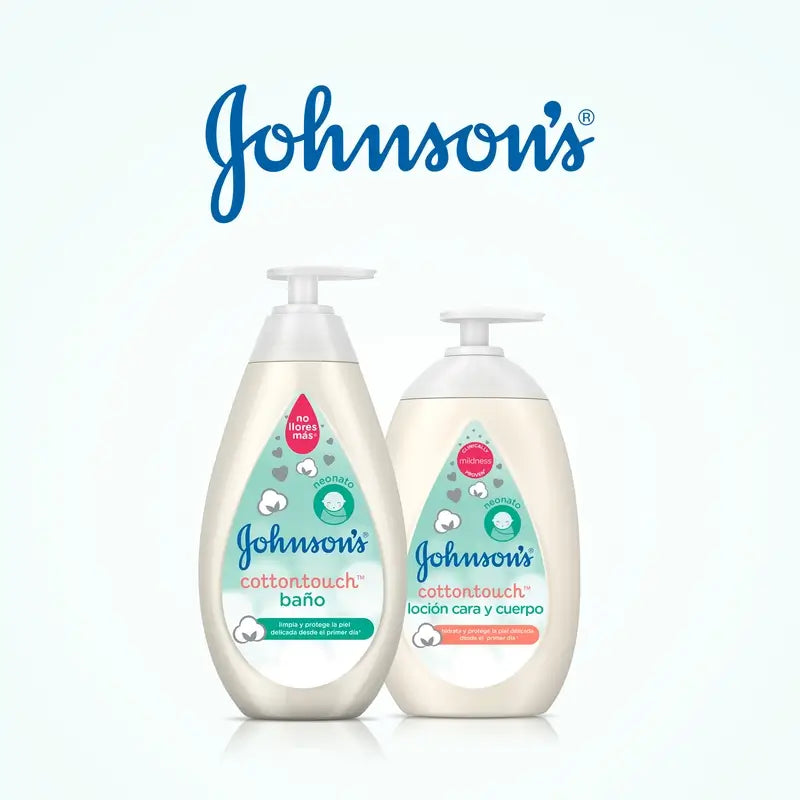 Johnson'S Baby Cottontouch Loción Cara y Cuerpo, 24 Horas de Hidratación, 500 ml