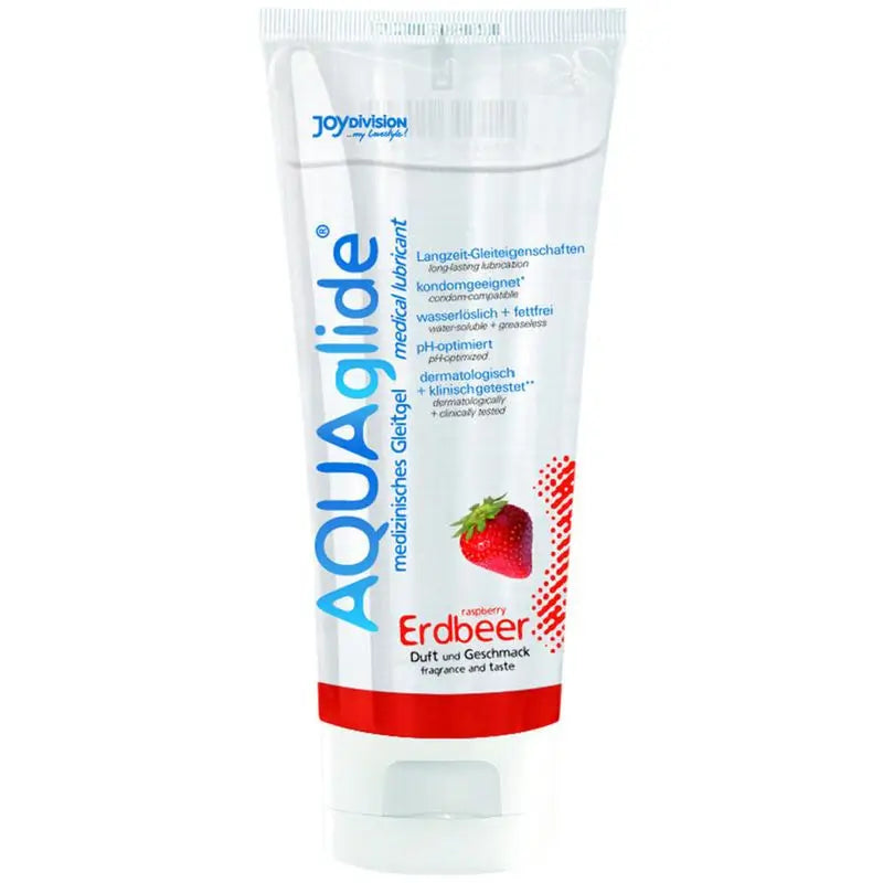 Compra Joydivision Aquaglide Lubricante Sabor Fresa 100 Ml. al mejor precio. Compra Joydivision Aquaglide Lubricante Sabor Fresa 100 Ml. al mejor precio.