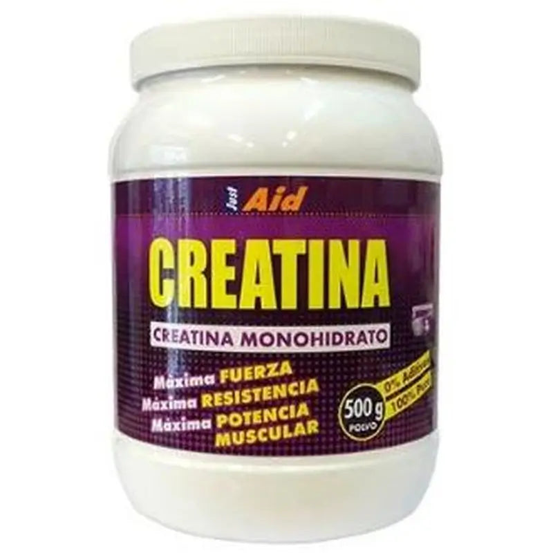 Just Aid Creatina 0 (Monohidrato Pura) 500Gr.Polvo