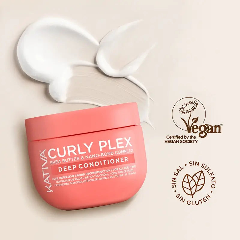 Kativa Curly Plex Deep Conditioner , 450 ml