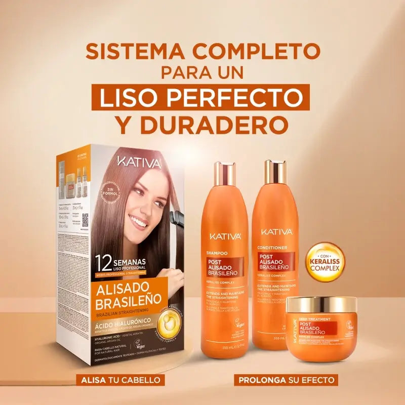Kativa Post Alisado Conditioner , 355 ml