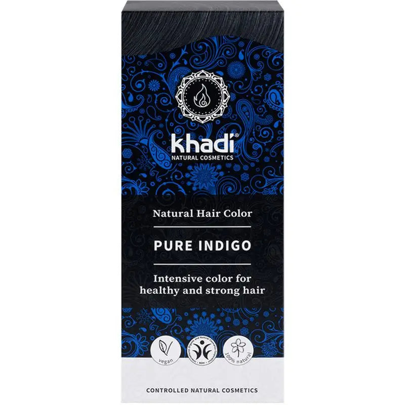 Khadi Indigo 100% Puro Y Natural , 100 gr