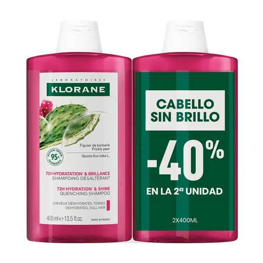 Klorane Champu Higo de Barbaria 2 X 400Ml