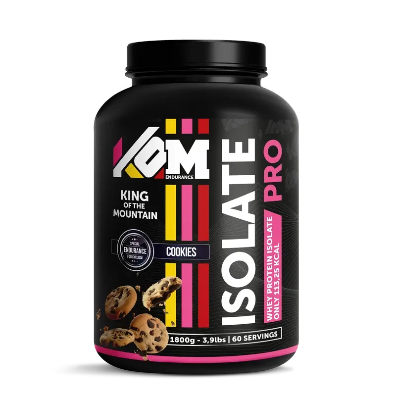 Kom Endurance Proteinas Nutricion Deportiva , bote de proteína isolada 1,8kg sabor cookies