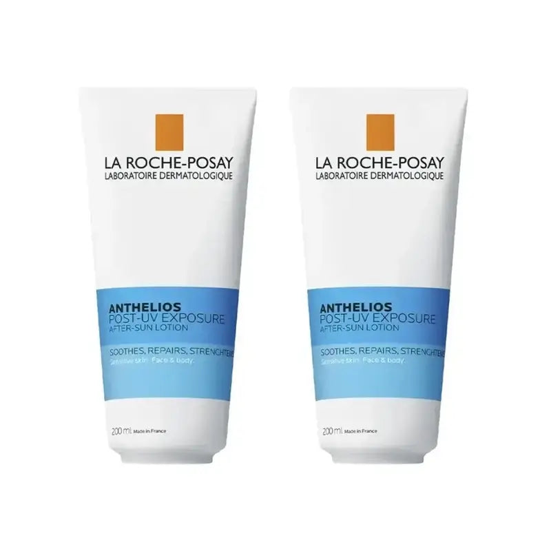 La Roche Posay Anthelios Post-Uv Loción After-Sun, 2X200 Ml