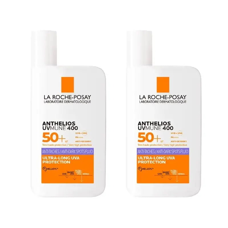 La Roche Posay Uvmune 400 Fluido Antimanchas Spf50+ , 2X50 Ml