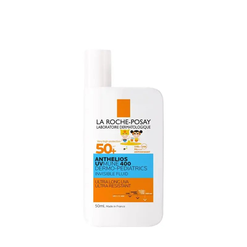 La Roche Posay Anthelios Uvmune 400 Dermopediatrics Fluido Invisible Spf50+, 50 ml