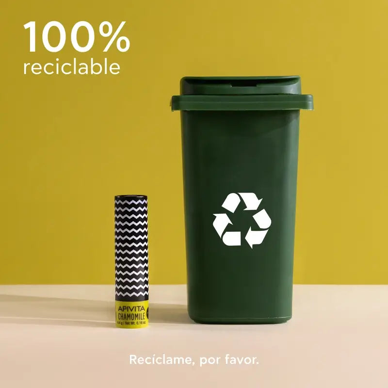 APIVITA Bálsamo Labial SPF 15 con Camomila 4,4 gr