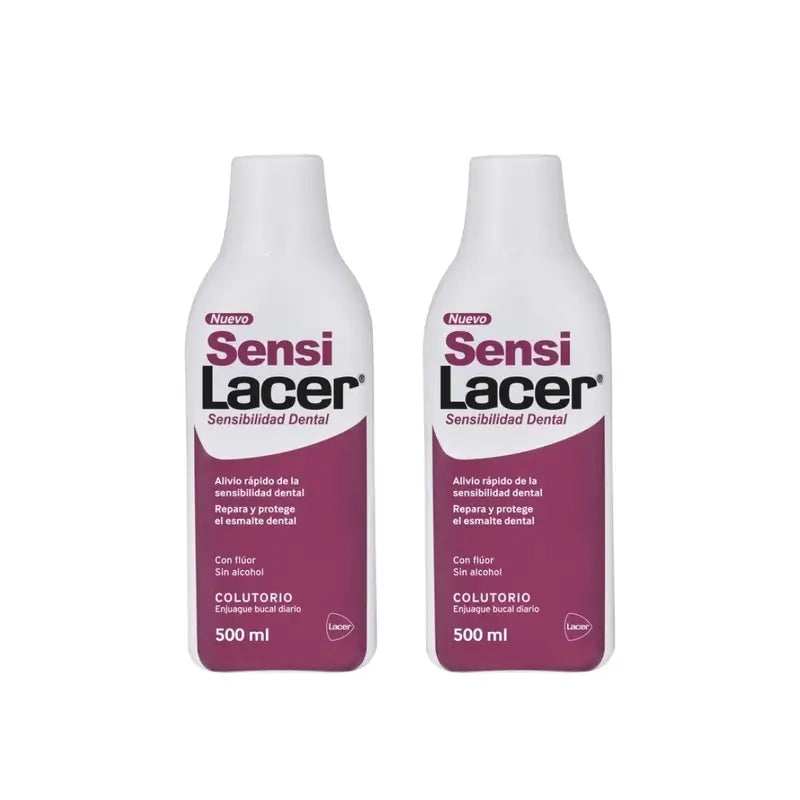 Lacer Duplo Sensilacer Colutorio, 2 x 500 Ml