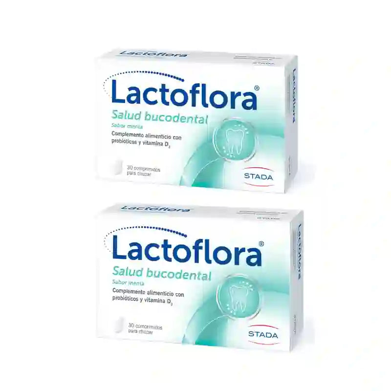 Lactoflora Bucodental Menta, 2X30 Comprimidos