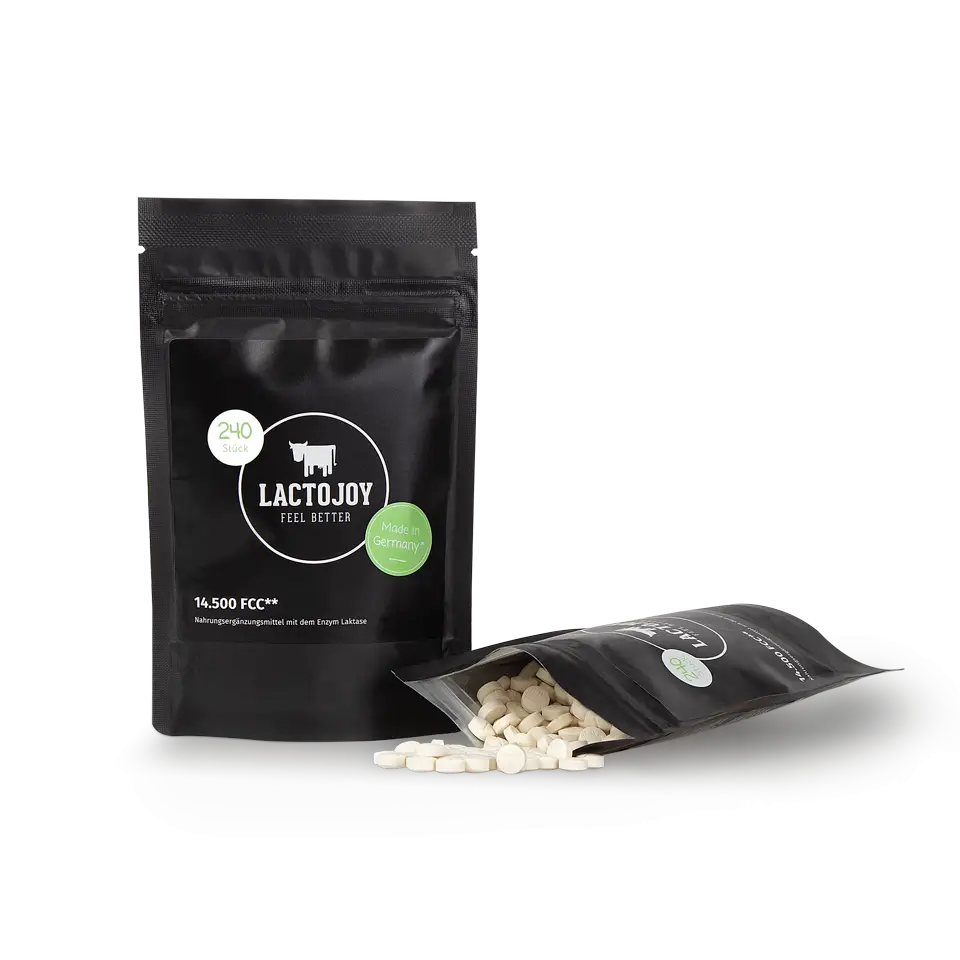 Lactojoy Complemento Alimenticio Para La Digestión De La Lactosa , 240 unidades