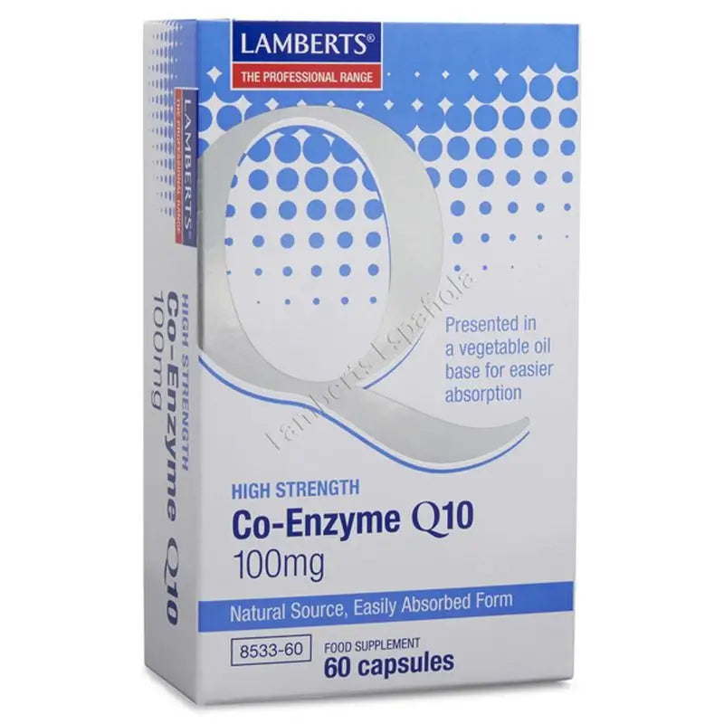 Lamberts Co-Enzima Q10 100Mg , 60 tabletas