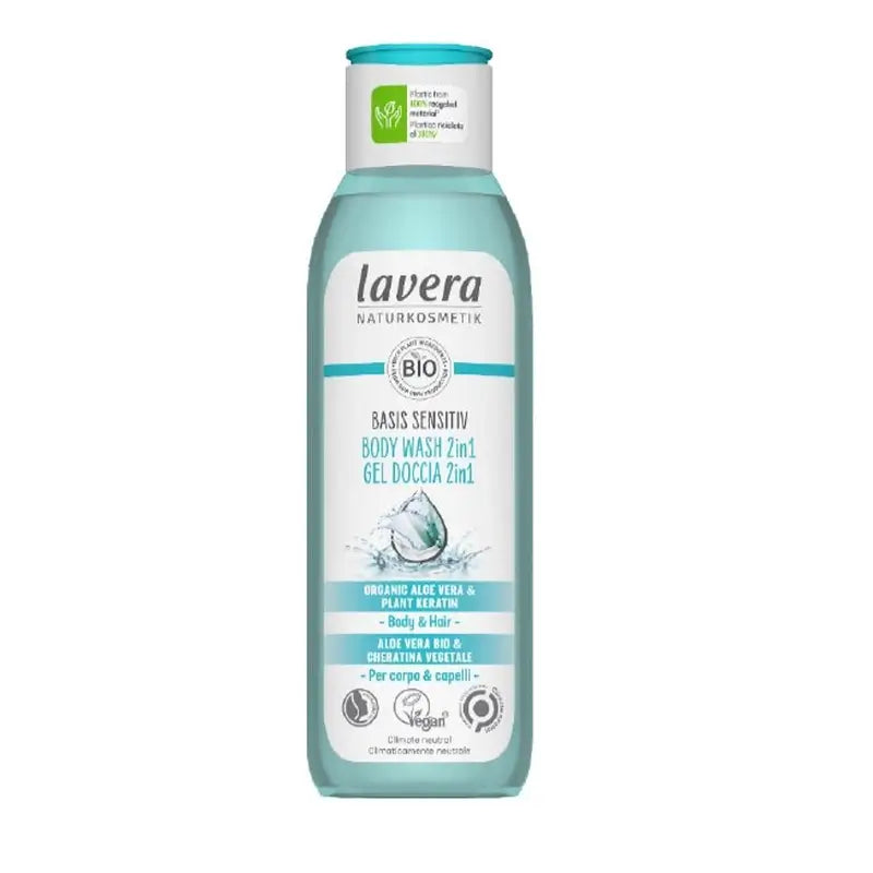 Lavera Basis Sensitiv Gel De Ducha-Champu 2 En 1 250Ml.