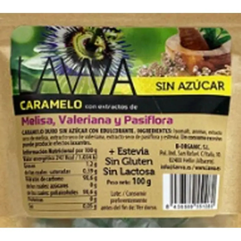 Lavva Caramelo De Melisa Valeriana Pasiflora 1Kg.