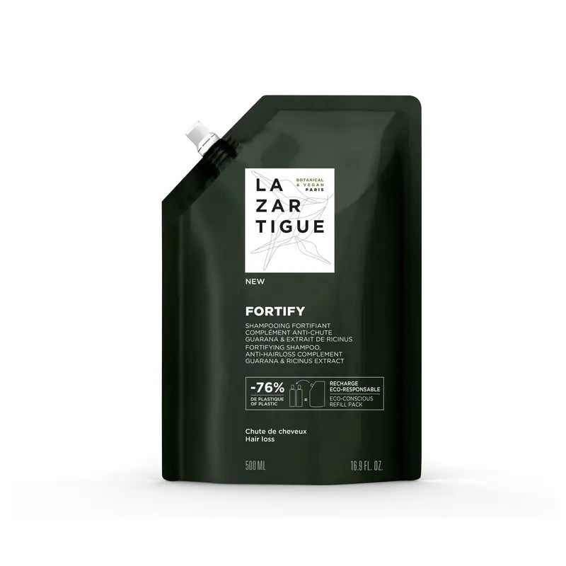 Lazartigue Champú Fortificante Refil , 500 ml