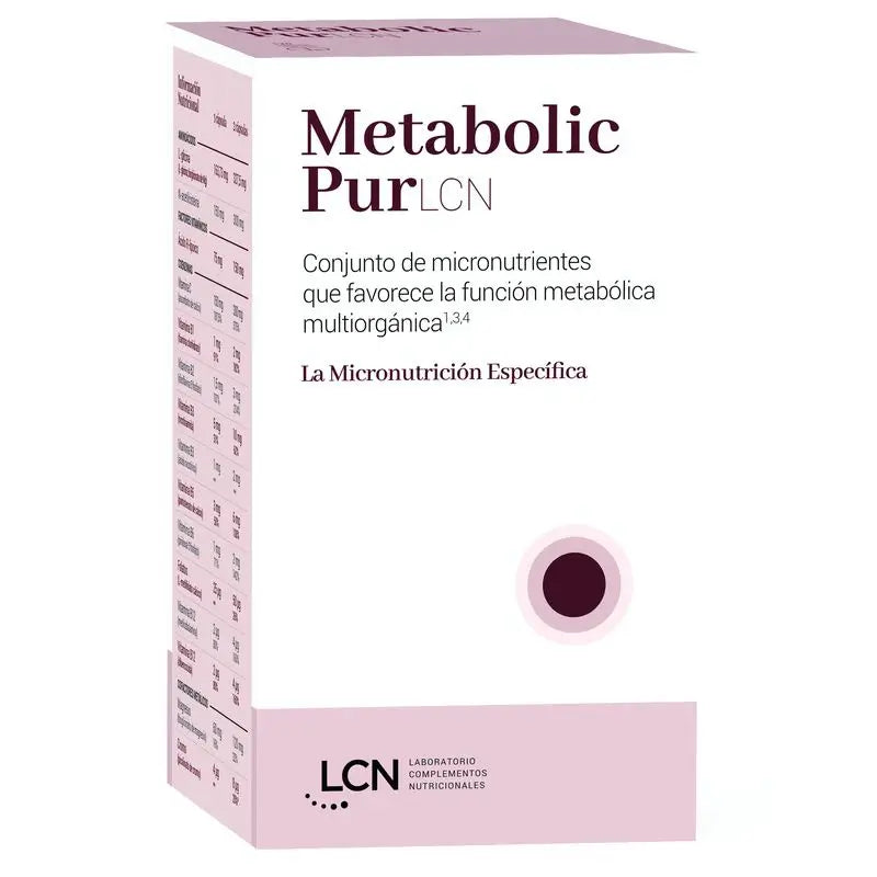 Lcn Metabolic Pur , 120 cápsulas