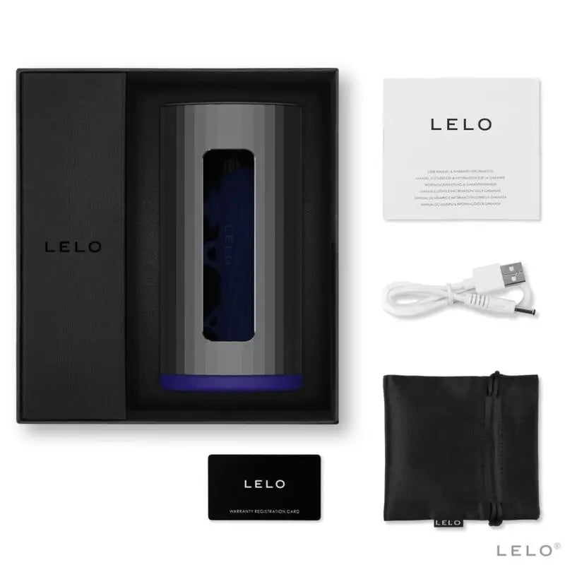 Lelo F1S V2 Masturbador Con Tecnologia Sdk Azul Y Metal