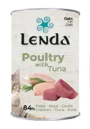 Lenda Wet Cat Pate Aves De Corral Y Atun 12X400Gr