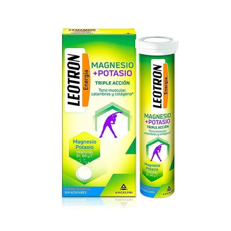 Leotron Vitalidad Magnesio + Potasio, 54 comprimidos