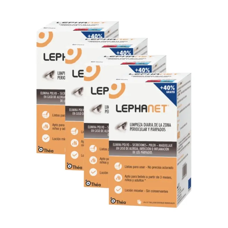 Lephanet Toallitas Limpiadoras, Pack 4 x 42 Unidades
