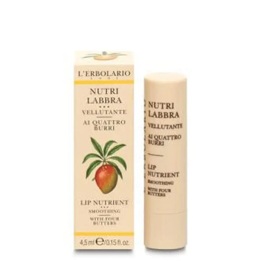 L´Erbolario Labios Nutritivo Cuatro Mantecas 4,5Ml.