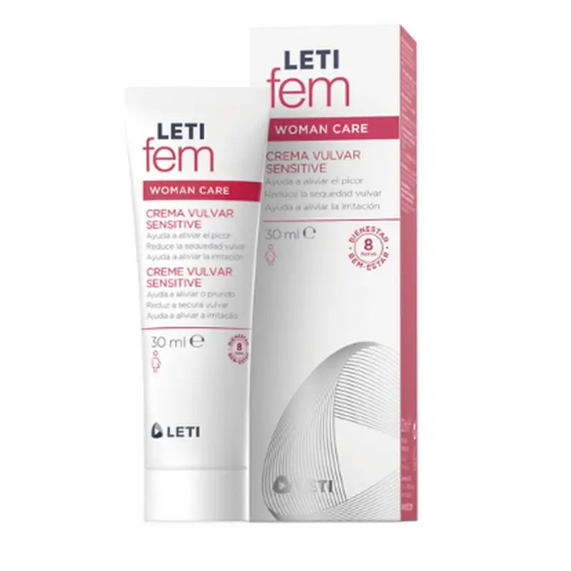 Letifem Woman Crema Vulvar Sensitive, 30 ml