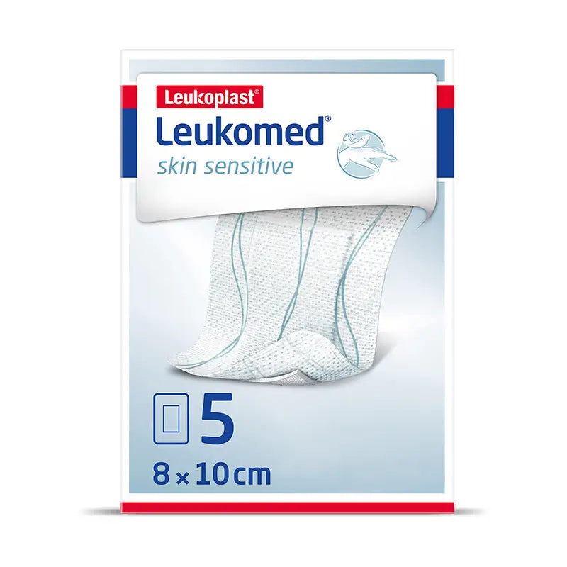 Leukomed Skin Sensitive 8 Cm X 10 Cm , 5 unidades
