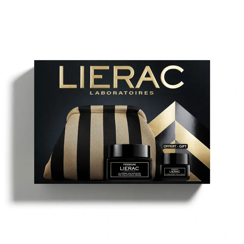 Lierac Cofre De Navidad Premium Voluptuosa Neceser + Crema Ojos 20Ml De Regalo